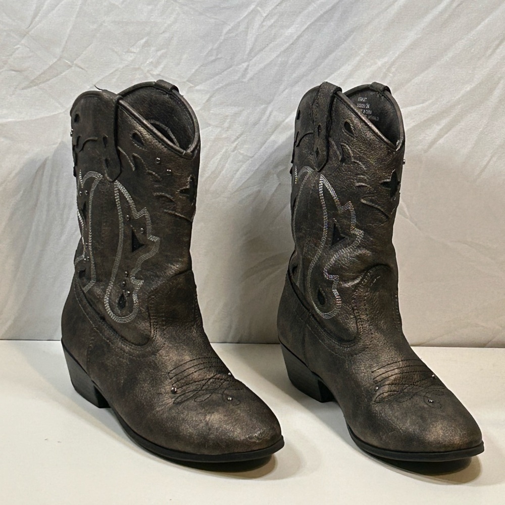 Jessica Simpson cowgirl boots western bohemian girl size 2